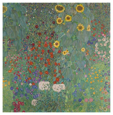 Gustav Klimt - Have med Solsikker